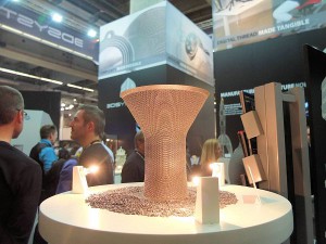 3D Systems ziet de vraag naar 3D metaalprinters explosief groeien. Op de foto een metalen component, vervaardigd door Layerwise dat vorig jaar door de Amerikanen is overgenomen. 