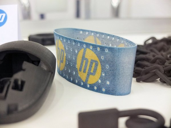 De eerste printdelen van HP.