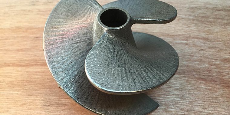 3D geprinte scheepsschroef