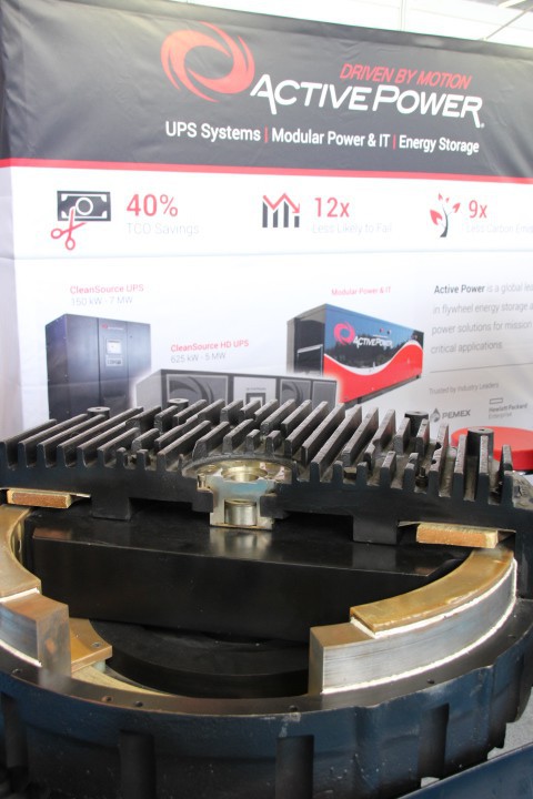 Active Power denkt met vliegwiel UPS printbedrijven zekerheid te kunnen bieden voor een onafgebroken stroomvoorziening. 