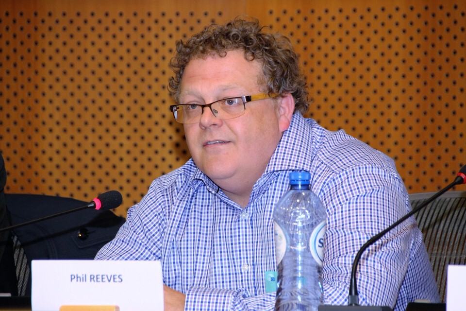 Phil Reeves is een van de panelleden in de discussie tijdens Additive Manufacturing Europe 2016. 