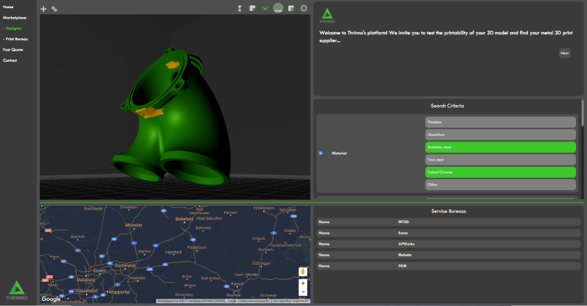 Thrinno AM Marketplace